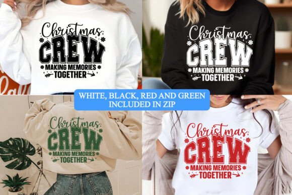 Christmas Crew Making Memories Together