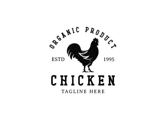 Classic Vintage Chicken Logo Design: A Practical Guide to Usage and Customization
