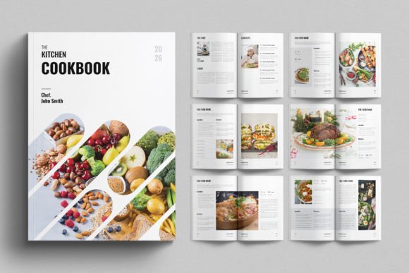 Cookbook Template Recipe Book Design for Professional Results