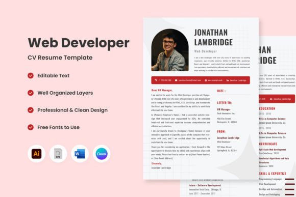 CV Resume Web Developer V5: A Strategic Tool for Modern Tech Careers