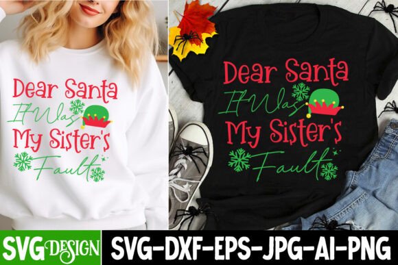 Dear Santa It Was My Sisters Fault SVG: A Strategic Asset for Holiday Branding