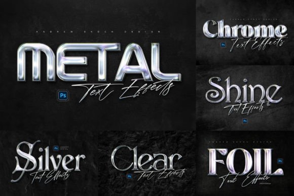 Evaluating Chrome Text Effects for Professional Design