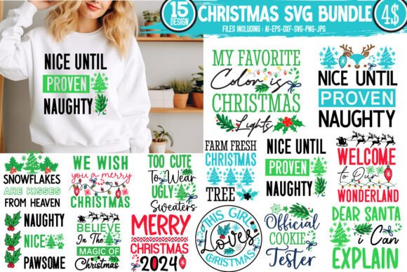 Mastering the Creative Workflow with a Christmas SVG Bundle and Christmas Sign SVG Assets