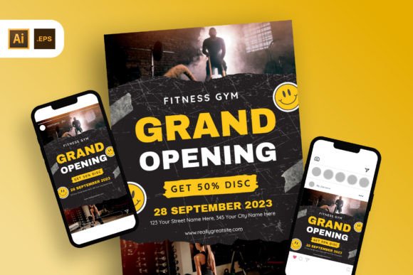 Maximizing Impact with a Fitness Gym Grand Opening Flyer Template