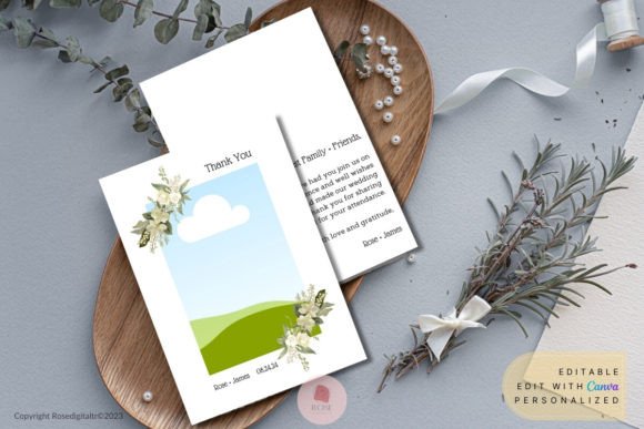 Printable Wedding Thank You Card Guide