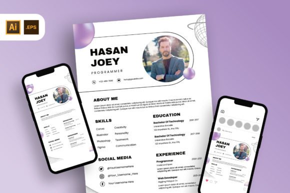 Programmer Resume CV Set Template: A Comprehensive Guide