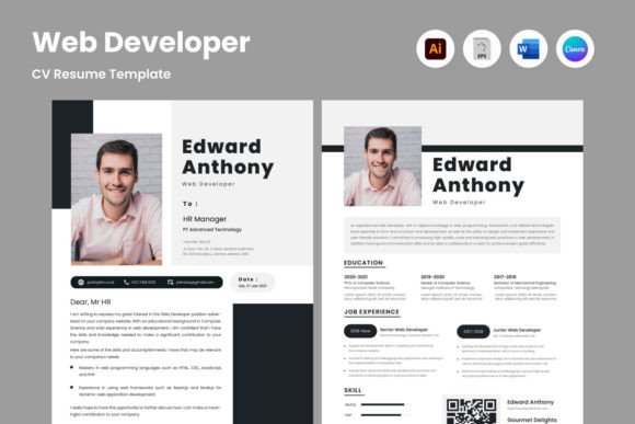 Resume Web Developer V3: A Template Evaluation