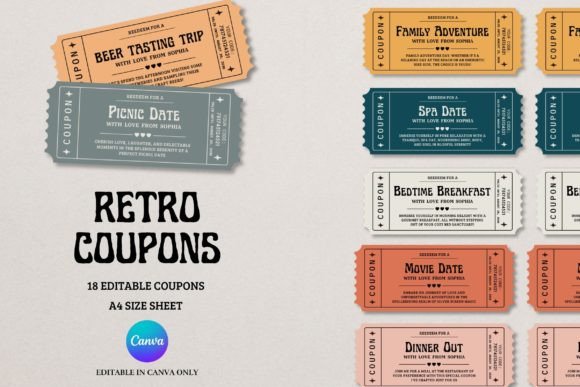 Retro Editable Coupon Template: A Practical Guide to Nostalgic Gifting