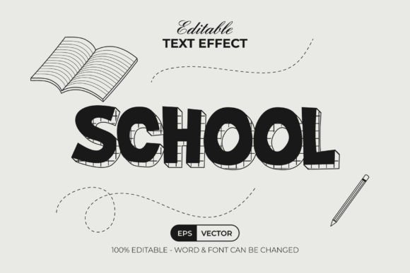 School Text Effect Hand Lettering Style: A Practical Guide for Designers