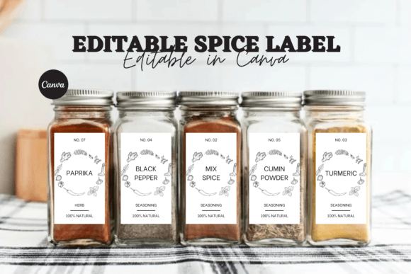 Spice Jar Label Template DIY Spice Label: A Practical Guide to Elevating Your Kitchen