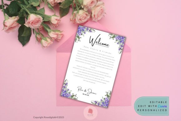 Wedding Welcome Letter and Itinerary Guide